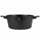 Garnek Berlinger Haus BH-8133 antracyt 30cm 8L z pokrywką do gotowania dla dużej rodziny