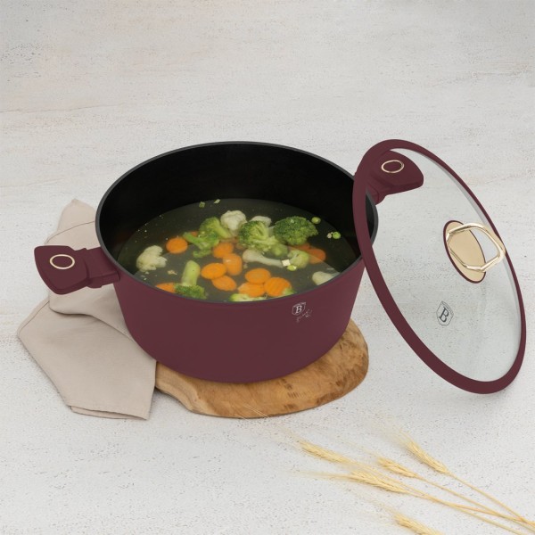 Garnki tradycyjne BerlingerHaus Leonardo Collection BH-8043 garnek z pokrywką 30 cm