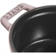 Mini garnek żeliwny Staub Mini Cocotte 250 ml z motywem kwiatu wiśni, idealny do serwowania małych porcji