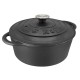 Garnek żeliwny Kinghoff KH-1523 22cm 2.4L idealny do duszenia i smażenia