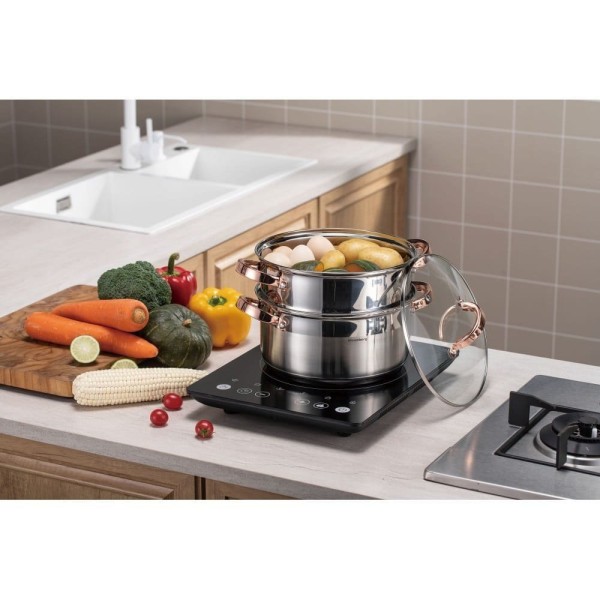 Zestaw do gotowania na parze Klausberg KB-7728 garnek 20 cm 3 elementy