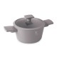 Garnek tradycyjny, BerlingerHaus BH-8100, 20 cm z pokrywką, taupe