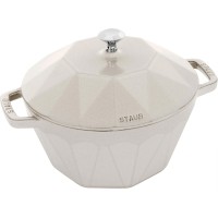Гарячий чавунний Класичний горщик Staub La Cocotte, 2.8 л, діамант, трюфельний