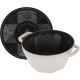 Гарячий чавунний Класичний горщик Staub La Cocotte, 2.8 л, діамант, трюфельний