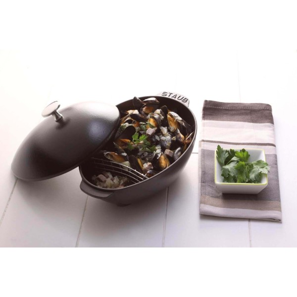 Горщик Staub Special Cocotte овальний чавунний 2 л для запікання морепродуктів