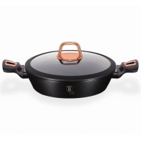 Garnek niski Berlinger Haus Black Rose BH-1640 3,8L 28 cm do gotowania i duszenia