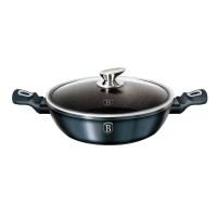 Garnak płaski Berlinger Haus Metallic Aquamarine BH-1877 3.8L / 28cm do gotowania na kuchence