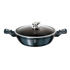Garnak płaski Berlinger Haus Metallic Aquamarine BH-1877 3.8L / 28cm do gotowania na kuchence