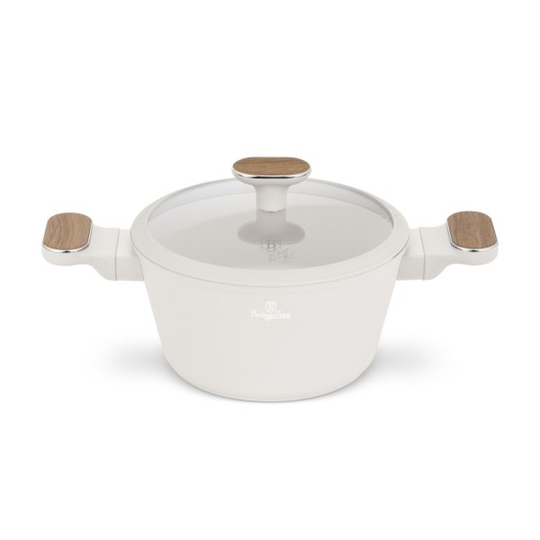 Garnki tradycyjne, BerlingerHaus BH-8319 Sahara Nordic — garnek 20 cm z pokrywką