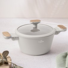 Garnki tradycyjne, BerlingerHaus BH-8319 Sahara Nordic — garnek 20 cm z pokrywką