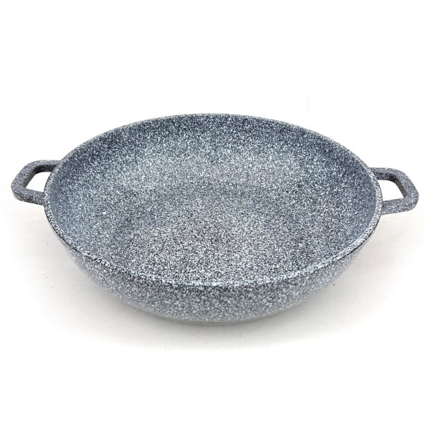 Garnek marmurowy Zilner ZL-7069 Wok 3,3L 28cm do smażenia i duszenia potraw