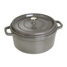 Garnek żeliwny Staub La Cocotte okrągły 6,7 l – idealny do duszenia i pieczenia