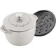 Mały garnek Staub La Cocotte 1.75 ltr, truflowy do gotowania i duszenia