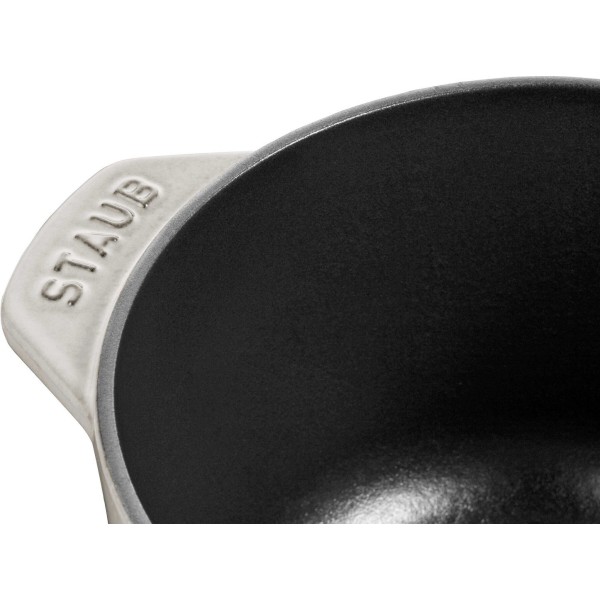 Mały garnek Staub La Cocotte 1.75 ltr, truflowy do gotowania i duszenia