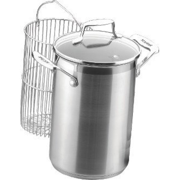 Кухонний посуд, Scanpan, IMPACT — каструля для спаржі, варіння на пару, нержавійка