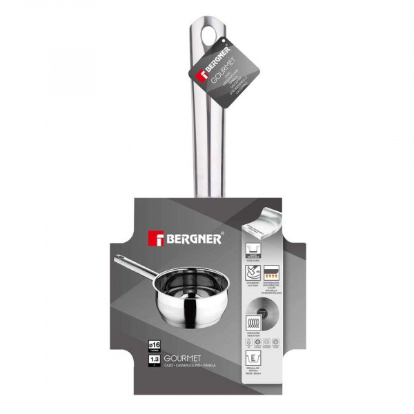 RONDELEK STALOWY BERGNER 1,3L GOURMET LINE BG-6372