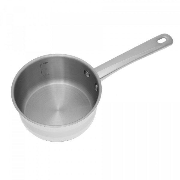 Garnek Kinghoff KH-4322 Rondel stal nierdzewna 14 cm z pokrywką, idealny do gotowania sosów i zup