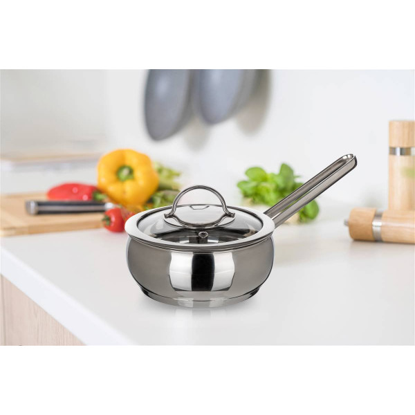 MINI RONDELEK 14cm Z POKRYWĄ BANQUET PICCOLO BELLY 950ml