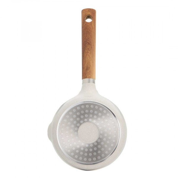 RONDELEK MARMURKOWY 16cm Z POKRYWĄ BERGNER BG-30635 NATURALLY