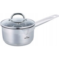 Garnek Rondel Zilner ZL-6114 2.4L / 18 cm ze Stali z Wylewką do Gotowania i Podgrzewania