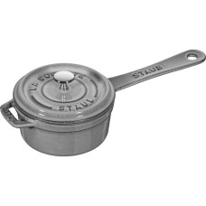 Mini rondel żeliwny Staub 250 ml, grafitowy – idealny do gotowania sosów i małych porcji