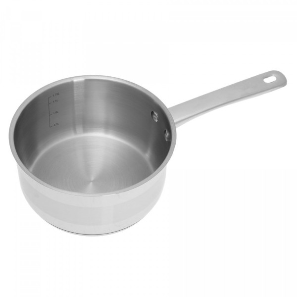 Garnek z pokrywką KiNGHOFF KH-4324 rondel stal nierdzewna 18cm do gotowania i podgrzewania