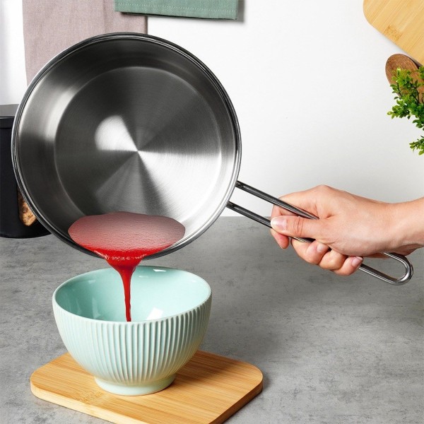 Каструля Anett ORION 113304, Rondel 20 см (3.6 л) — сталева для індукції, під соуси й супи