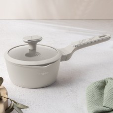 Каструля з кришкою BerlingerHaus Sahara Marble BH-8388 16 см для приготування соусів і гарнірів