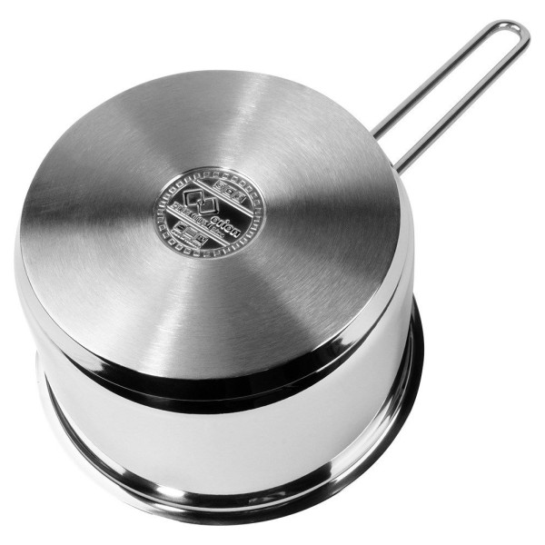 Рондель Anett ORION 113303, сталевий 18 см 2.7 л — для варіння соусів і розігріву їжі