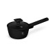 Кухонний ковш BerlingerHaus BH-8175 Matte Black, 16 см з кришкою для комфортного приготування