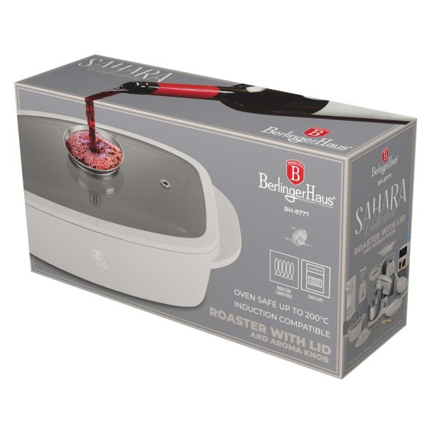 Форма для запікання BerlingerHaus Sahara BH-8777, 6 л з ароматизером для запікання та приготування страв