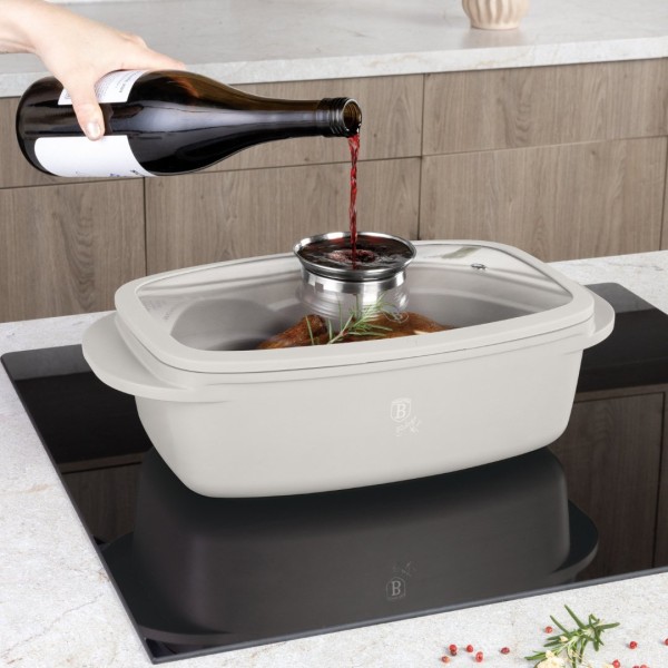 Форма для запікання BerlingerHaus Sahara BH-8777, 6 л з ароматизером для запікання та приготування страв