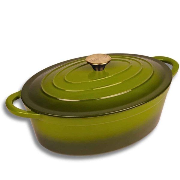 блин для запікання чавунна емальована gęsiarka 6l HAGE (6 л)