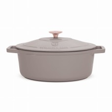 Brytfanna żeliwna Berlinger Haus Strong Mold BH-6541 4.65L 30cm taupe do pieczenia i duszenia