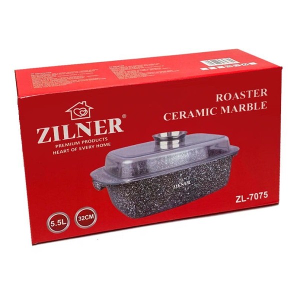 МАРМУРОВИЙ ГВИНТІВКОВИЙ БАК 5,5 Л 32 СМ ZILNER ZL-7075