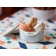 Каструля Staub Mini cocotte кругла 200 мл, біла для подачі та сервування страв