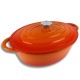 Чавунна емальована гуска для запікання HAGE ORANGE 6L (6 л)
