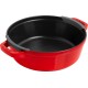 Zestaw brytfann Staub 3 szt. z pokrywką 24 cm czerwony