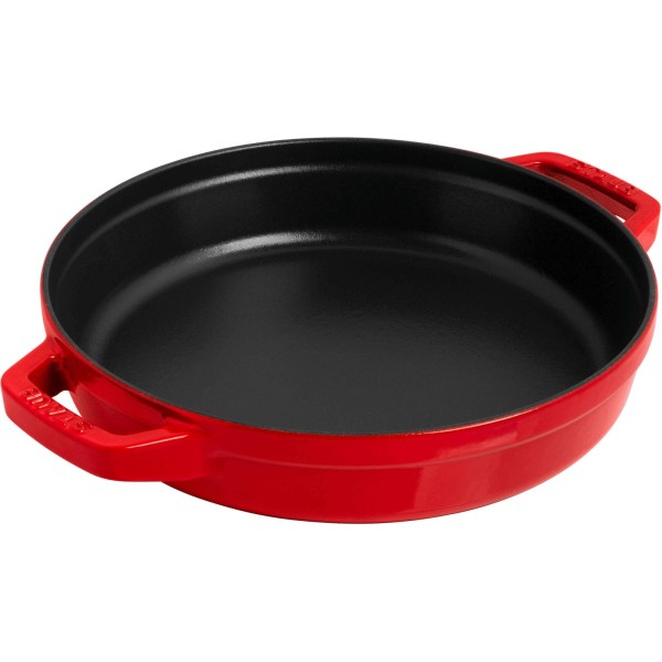 Brytfanna Staub zestaw 2 naczyń 24 cm z pokrywką czerwona