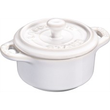 Каструля Staub Mini Cocotte 200 мл для приготування і сервірування, колір слонова кістка
