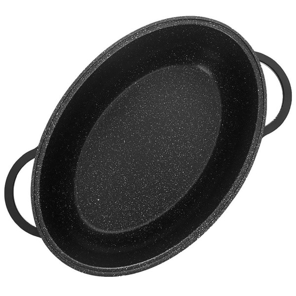 Brytfanna ORION GRANDE 127028 — gęsiarka owalna do piekarnika, granitowa 8L 45×27,5 cm