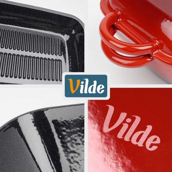 BRYTFANNA ŻELIWNA EMALIOWANA Z PATELNIĄ 3,5/1,5L CAST LINE 279094