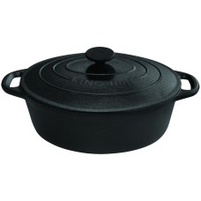 Brytfanna Kinghoff KH-1111 żeliwna 33 cm 6,2 l do pieczenia