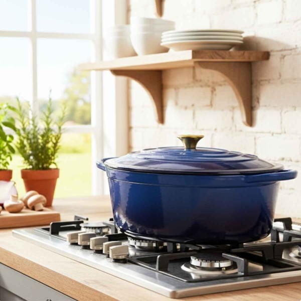 Бісквітниця емальована чавунна gęsiarka 6L HAGE (6 л)