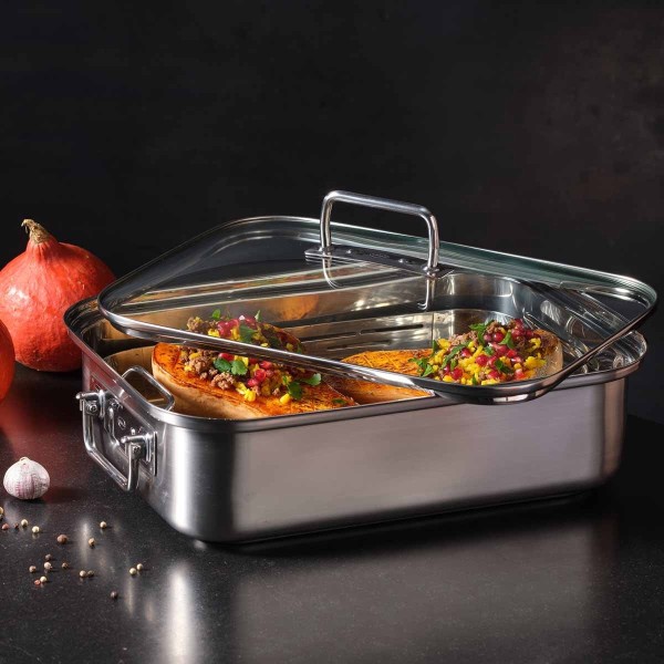 Форма для випікання Roesle Expertiso для легкого приготування запіканок і м'яса Форма для випікання Roesle Expertiso для легкого приготування запіканок і м'яса