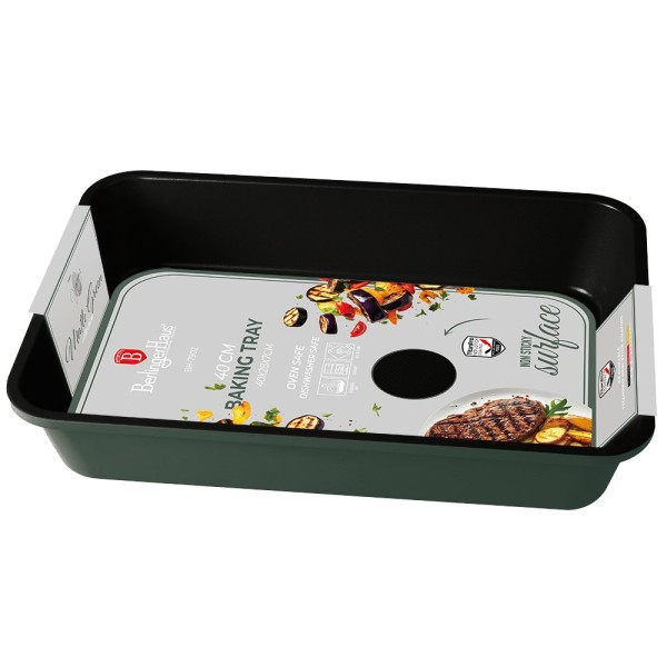 Brytfanna BerlingerHaus BH-7902 40 cm Matte Green Collection do pieczenia