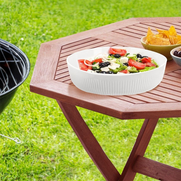 Жаростійкий посуд Orion 129808, порцелянове квадратне блюдо 29×29×8 см, 4 л (для запікання)