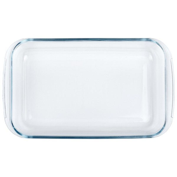 Нагрівальний посуд VILDE 259612, скляне жаростійке для запікання 39.5×24×5 см, 3 л (піч/духовка)