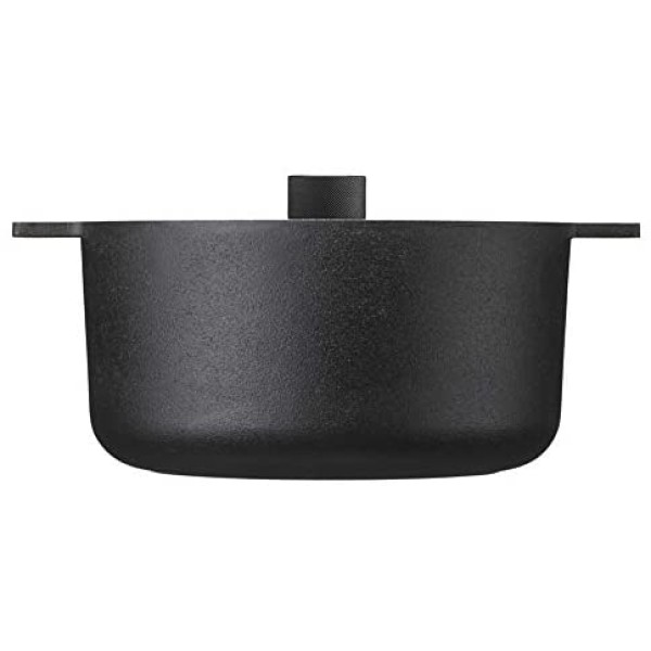 Nалежне для запікання, SKEPP, Noir 5 л — жаростійке скляне блюдо з кришкою для духовки