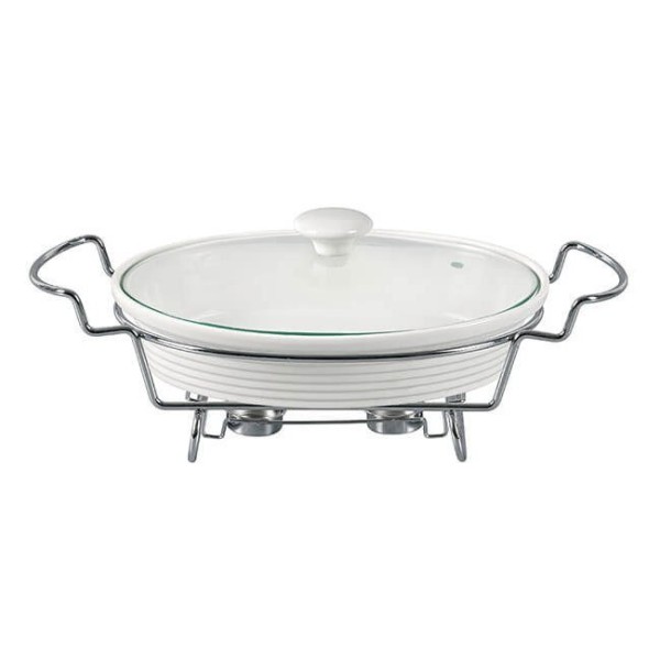 Жароміцне скляне посуд Maestro MR-11260-74 1.6 л з кришкою та підігрівом для кухні